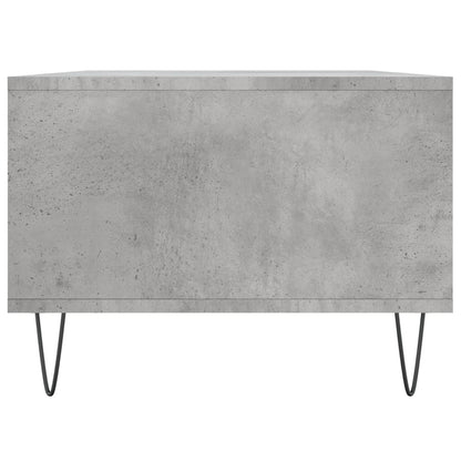 vidaXL Coffee Table Concrete Grey 90x50x36,5 cm Engineered Wood