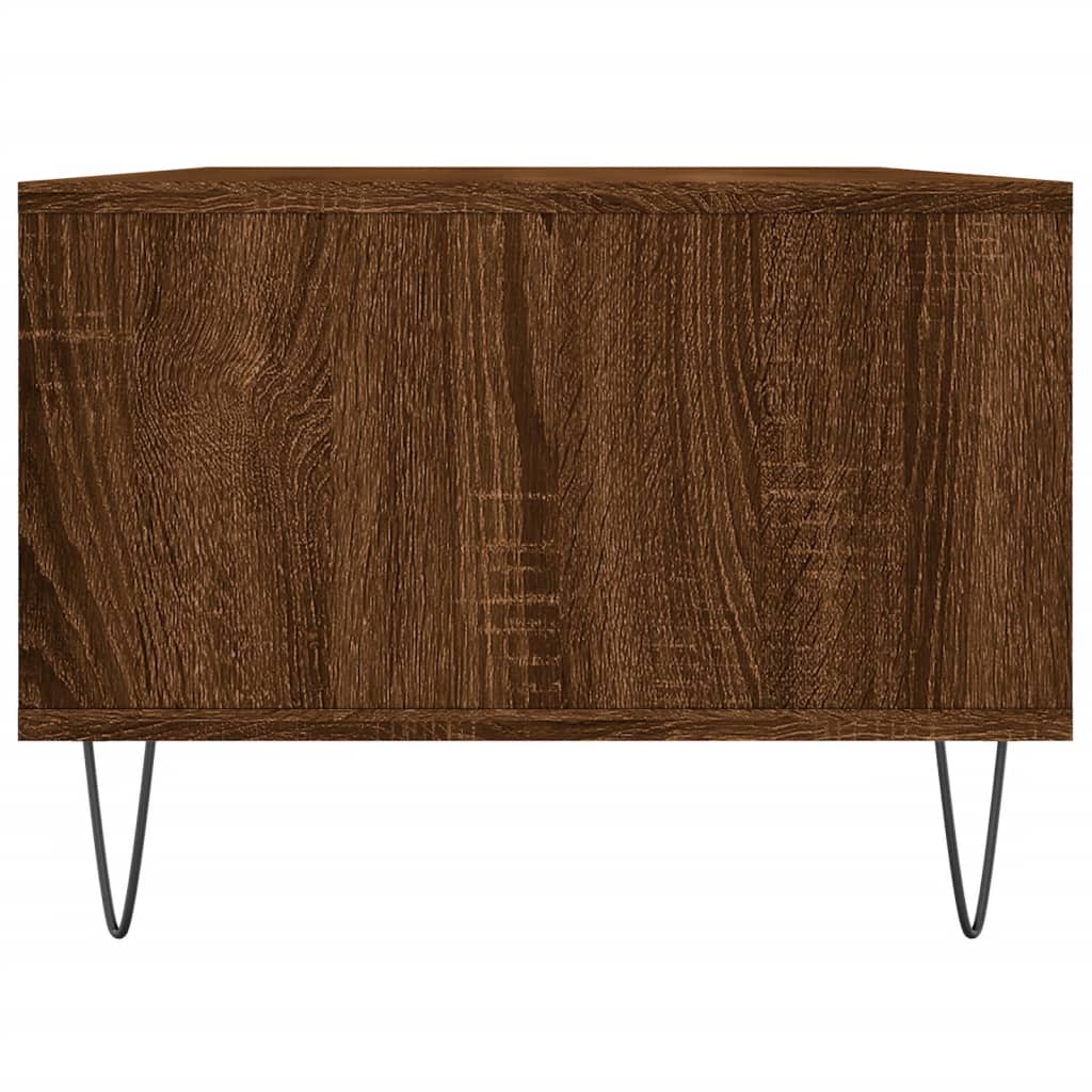 vidaXL Coffee Table Brown Oak 90x50x36,5 cm Engineered Wood