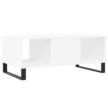 vidaXL Coffee Table White 90x50x36.5 cm Engineered Wood