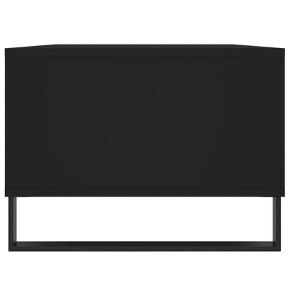 vidaXL Coffee Table Black 90x50x36.5 cm Engineered Wood