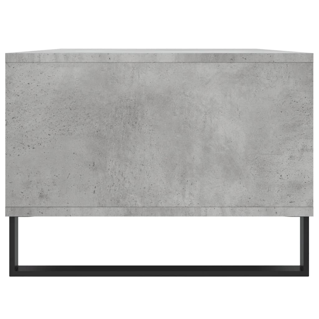 vidaXL Coffee Table Concrete Grey 90x50x36.5 cm Engineered Wood
