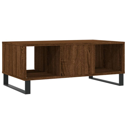 vidaXL Coffee Table Brown Oak 90x50x36,5 cm Engineered Wood