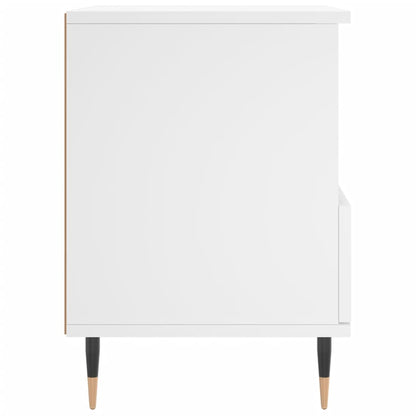 vidaXL Bedside Cabinets 2 pcs White 40x35x50 cm Engineered Wood
