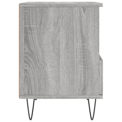 vidaXL Bedside Cabinets 2 pcs Grey Sonoma 40x35x50 cm Engineered Wood