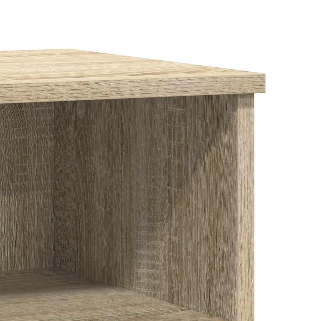 vidaXL Bedside Cabinets 2 pcs Sonoma Oak 40x35x50 cm Engineered Wood