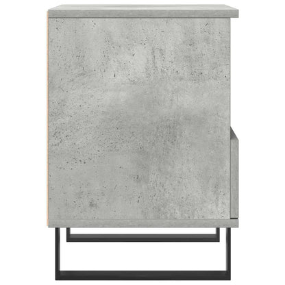 vidaXL Bedside Cabinet Concrete Grey 40x35x50 cm Engineered Wood