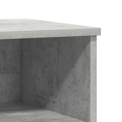 vidaXL Bedside Cabinet Concrete Grey 40x35x50 cm Engineered Wood