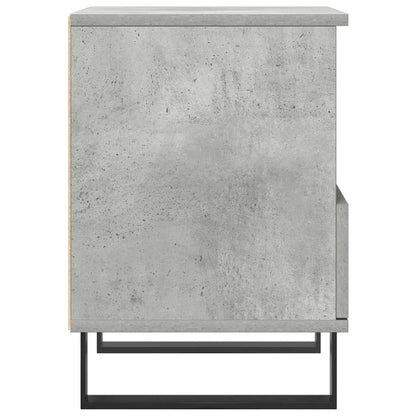 vidaXL Bedside Cabinets 2 pcs Concrete Grey 40x35x50cm Engineered Wood