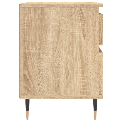 vidaXL Bedside Cabinet Sonoma Oak 40x35x50 cm Engineered Wood