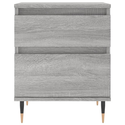 vidaXL Bedside Cabinet Grey Sonoma 40x35x50 cm Engineered Wood