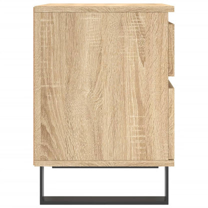 vidaXL Bedside Cabinet Sonoma Oak 40x35x50 cm Engineered Wood