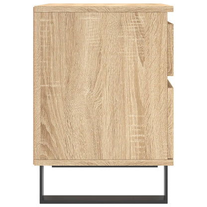 vidaXL Bedside Cabinets 2 pcs Sonoma Oak 40x35x50 cm Engineered Wood