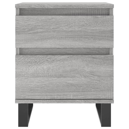 vidaXL Bedside Cabinets 2 pcs Grey Sonoma 40x35x50 cm Engineered Wood
