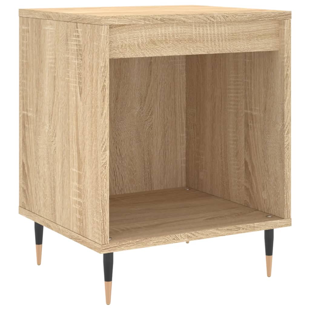 vidaXL Bedside Cabinets 2 pcs Sonoma Oak 40x35x50 cm Engineered Wood