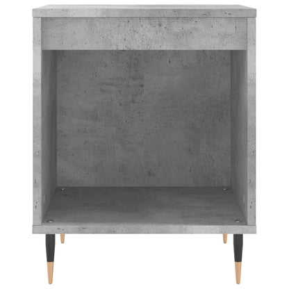 vidaXL Bedside Cabinet Concrete Grey 40x35x50 cm Engineered Wood