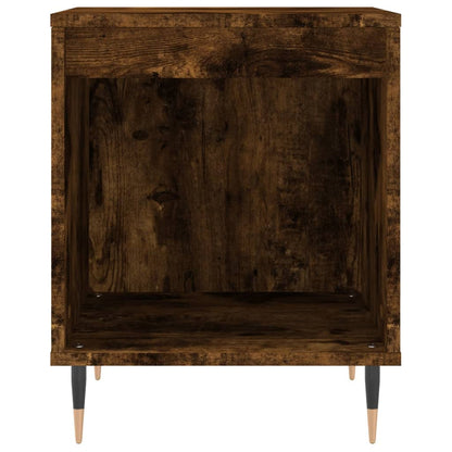 vidaXL Bedside Cabinet | Smoked Oak | Engineered Wood | Compact