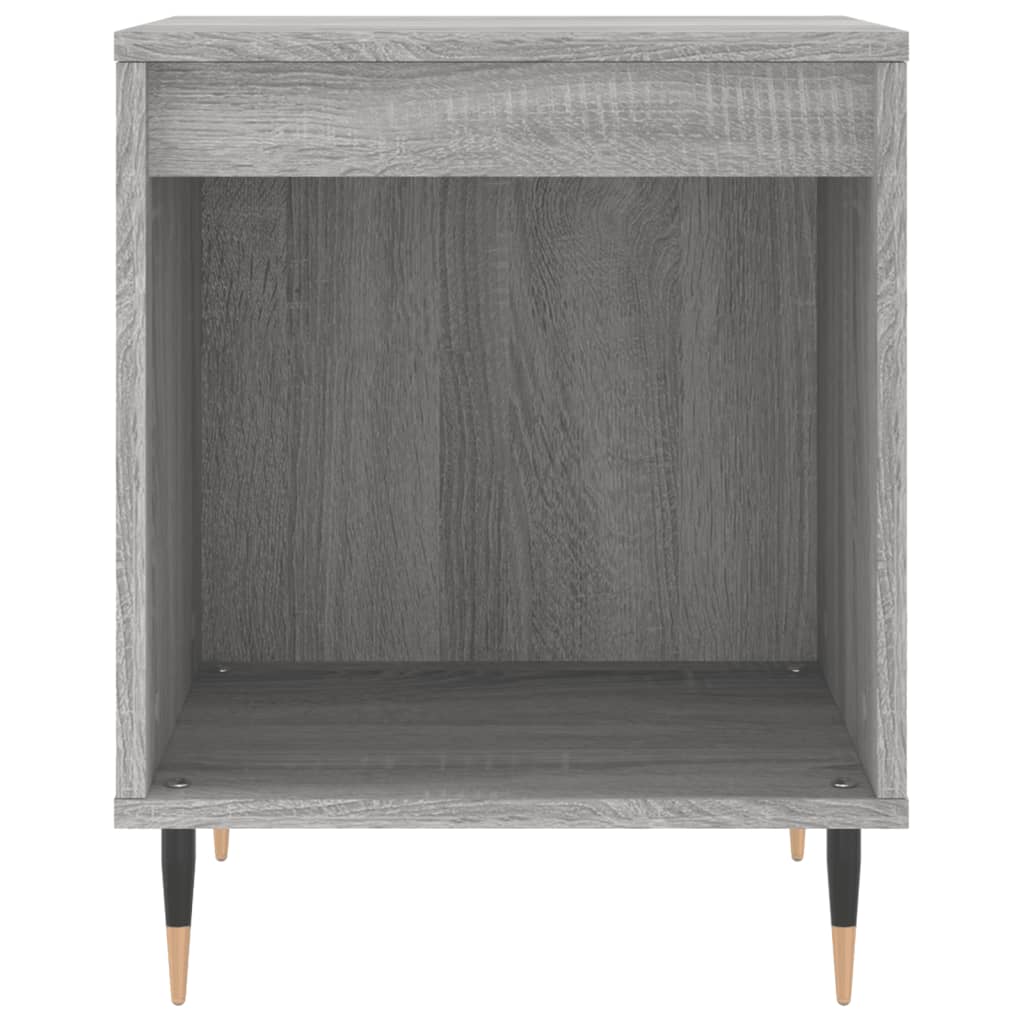 vidaXL Bedside Cabinets 2 pcs Grey Sonoma 40x35x50 cm Engineered Wood