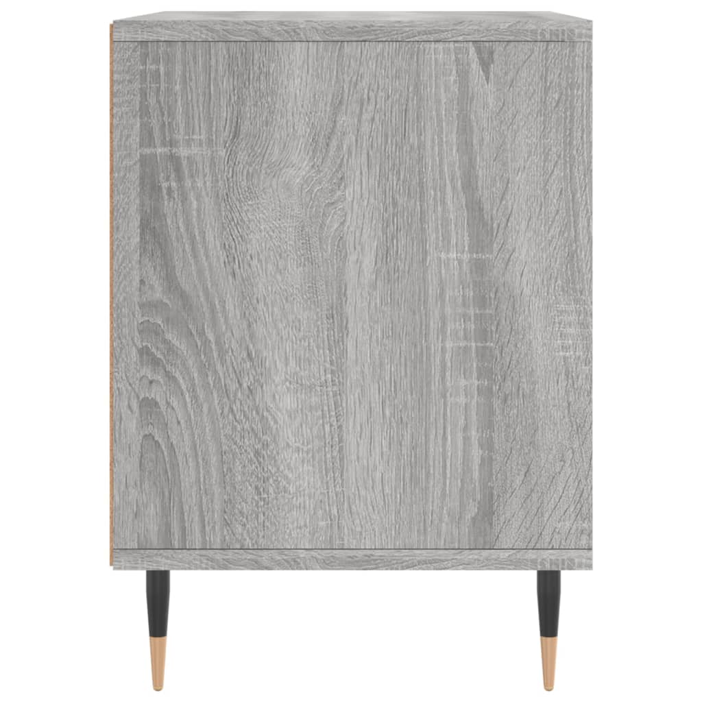 vidaXL Bedside Cabinets 2 pcs Grey Sonoma 40x35x50 cm Engineered Wood