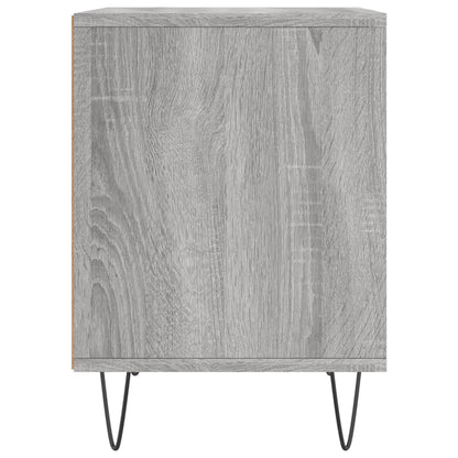 vidaXL Bedside Cabinet Grey Sonoma 40x35x50 cm Engineered Wood
