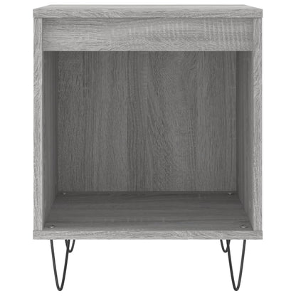 vidaXL Bedside Cabinets 2 pcs Grey Sonoma 40x35x50 cm Engineered Wood