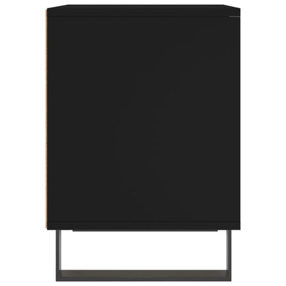 vidaXL Bedside Cabinets 2 pcs Black 40x35x50 cm Engineered Wood