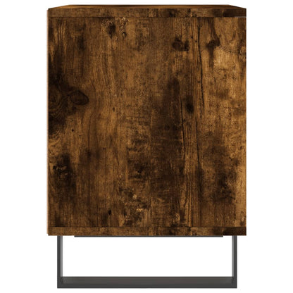 vidaXL Bedside Cabinets 2 pcs Smoked Oak 40x35x50 cm Engineered Wood
