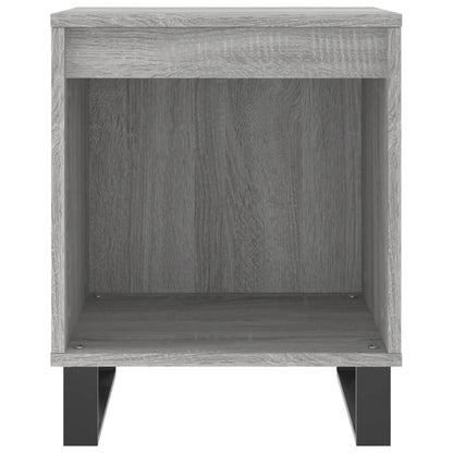vidaXL Bedside Cabinets 2 pcs Grey Sonoma 40x35x50 cm Engineered Wood