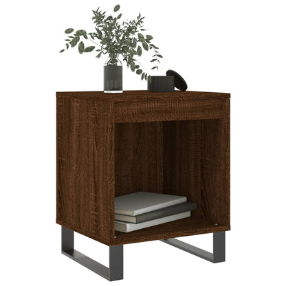 vidaXL Bedside Cabinets 2 pcs Brown Oak 40x35x50 cm Engineered Wood