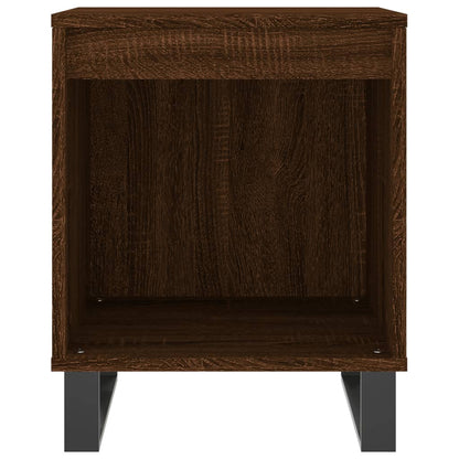 vidaXL Bedside Cabinets 2 pcs Brown Oak 40x35x50 cm Engineered Wood