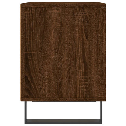 vidaXL Bedside Cabinets 2 pcs Brown Oak 40x35x50 cm Engineered Wood