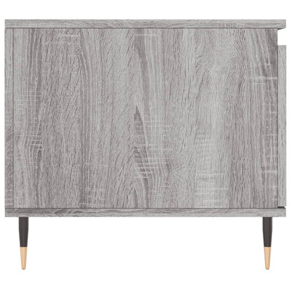 vidaXL Coffee Table Grey Sonoma 100x50x45 cm Engineered Wood