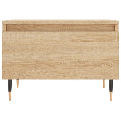 vidaXL Coffee Tables 2 pcs Sonoma Oak 50x46x35 cm Engineered Wood