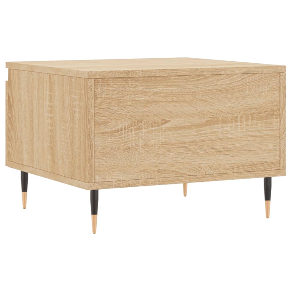 vidaXL Coffee Tables 2 pcs Sonoma Oak 50x46x35 cm Engineered Wood