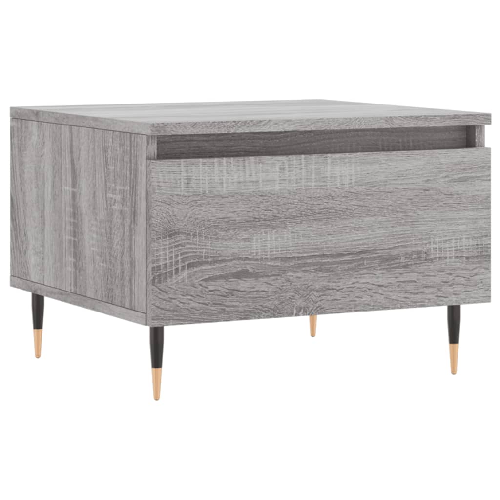 vidaXL Coffee Tables 2 pcs Grey Sonoma 50x46x35 cm Engineered Wood