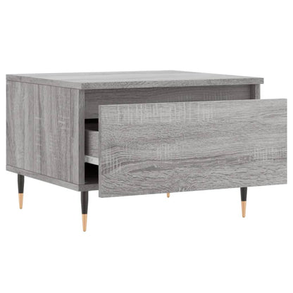 vidaXL Coffee Tables 2 pcs Grey Sonoma 50x46x35 cm Engineered Wood