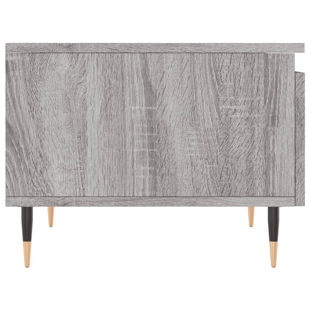 vidaXL Coffee Tables 2 pcs Grey Sonoma 50x46x35 cm Engineered Wood