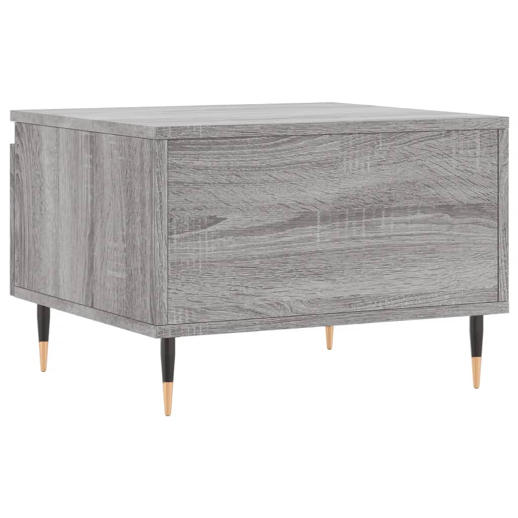 vidaXL Coffee Tables 2 pcs Grey Sonoma 50x46x35 cm Engineered Wood
