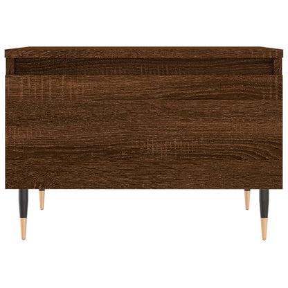 vidaXL Coffee Tables 2 pcs Brown Oak 50x46x35 cm Engineered Wood