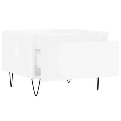 vidaXL Coffee Tables 2 pcs White 50x46x35 cm Engineered Wood