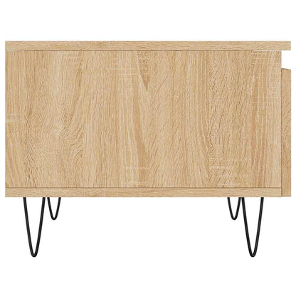 vidaXL Coffee Tables 2 pcs Sonoma Oak 50x46x35 cm Engineered Wood