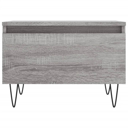 vidaXL Coffee Tables 2 pcs Grey Sonoma 50x46x35 cm Engineered Wood