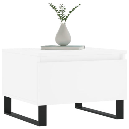 vidaXL Coffee Tables 2 pcs White 50x46x35 cm Engineered Wood
