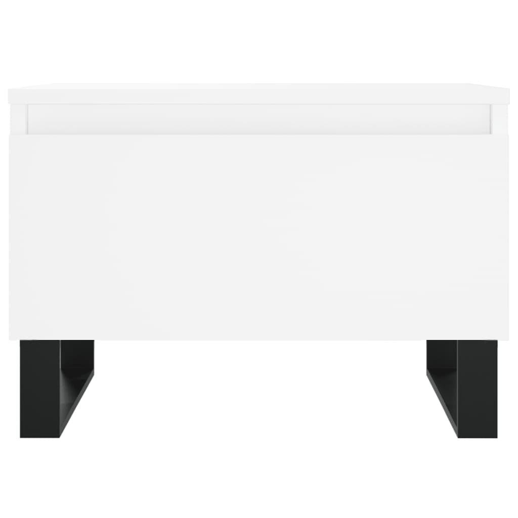 vidaXL Coffee Tables 2 pcs White 50x46x35 cm Engineered Wood