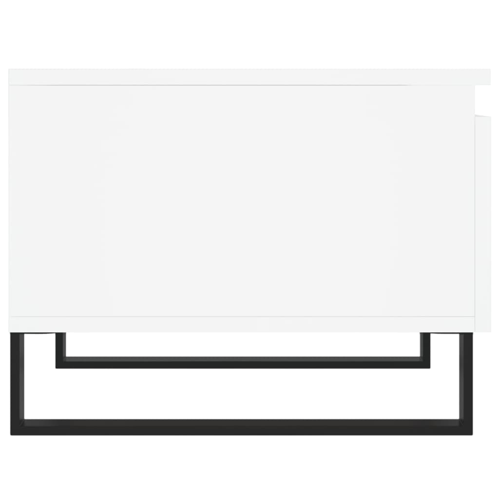 vidaXL Coffee Tables 2 pcs White 50x46x35 cm Engineered Wood