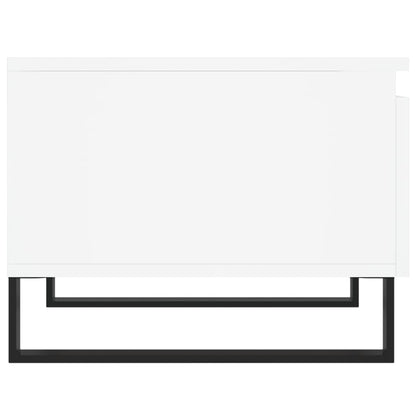vidaXL Coffee Tables 2 pcs White 50x46x35 cm Engineered Wood