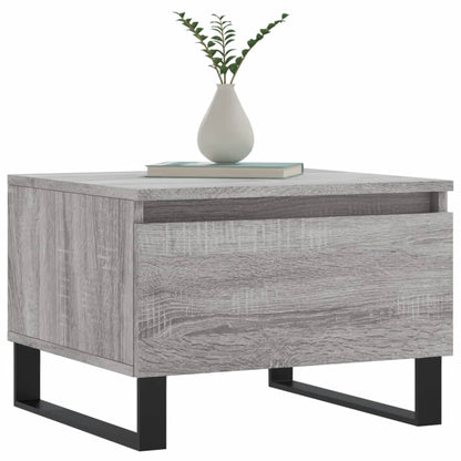 vidaXL Coffee Tables 2 pcs Grey Sonoma 50x46x35 cm Engineered Wood