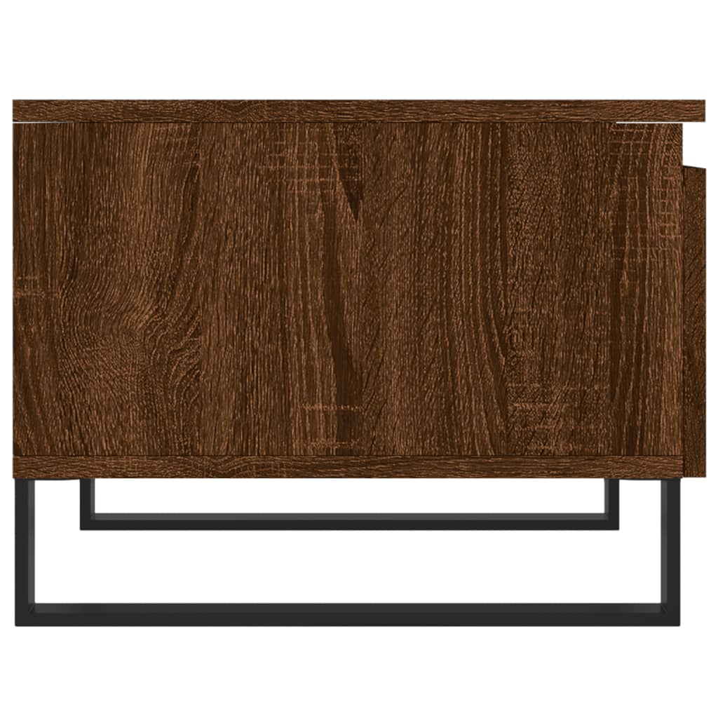 vidaXL Coffee Tables 2 pcs Brown Oak 50x46x35 cm Engineered Wood
