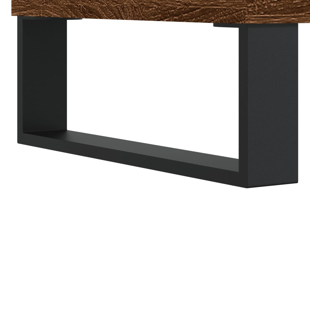 vidaXL Coffee Tables 2 pcs Brown Oak 50x46x35 cm Engineered Wood
