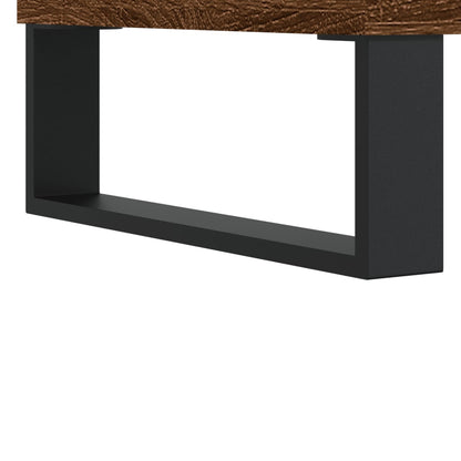 vidaXL Coffee Tables 2 pcs Brown Oak 50x46x35 cm Engineered Wood