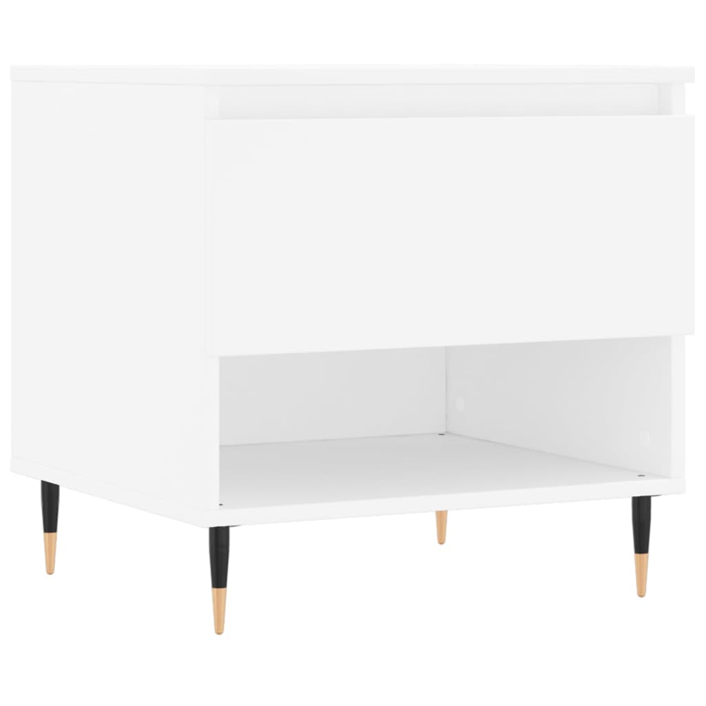 vidaXL Coffee Table White 50x46x50 cm Engineered Wood